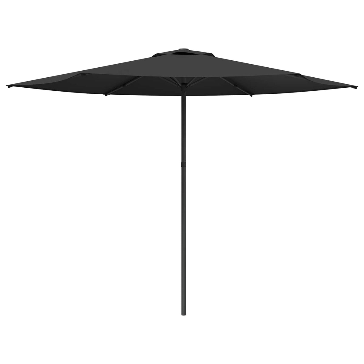 Havesol 300 x 300 cm Polyester Rektangulær Antracit