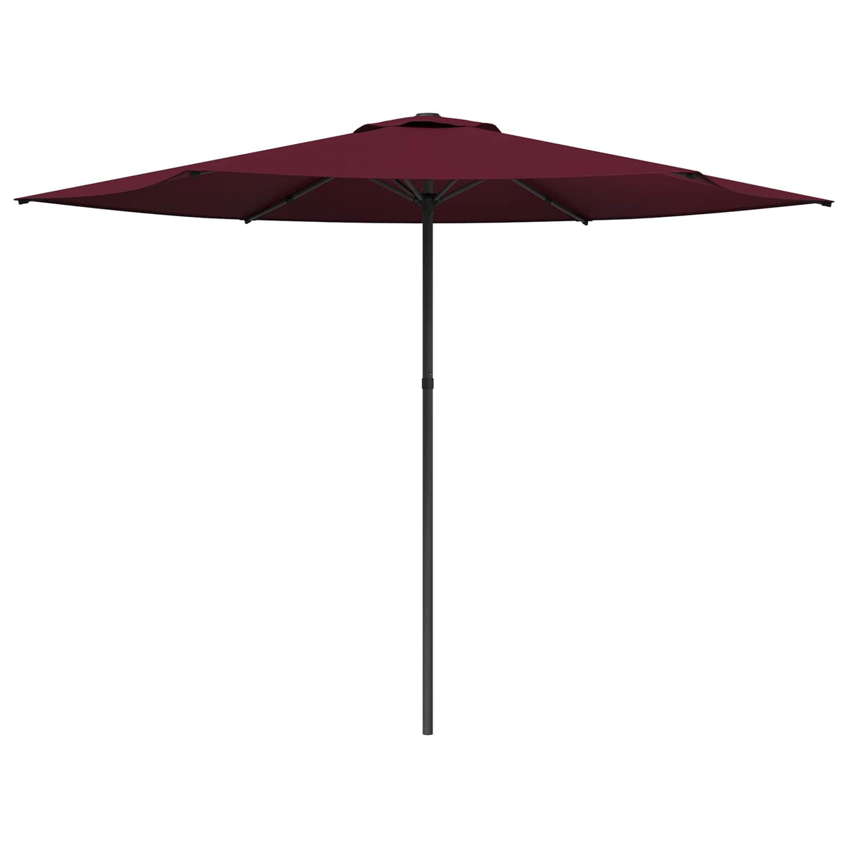 Havesol 300 x 300 cm Polyester Rektangulær Bordeaux Rød