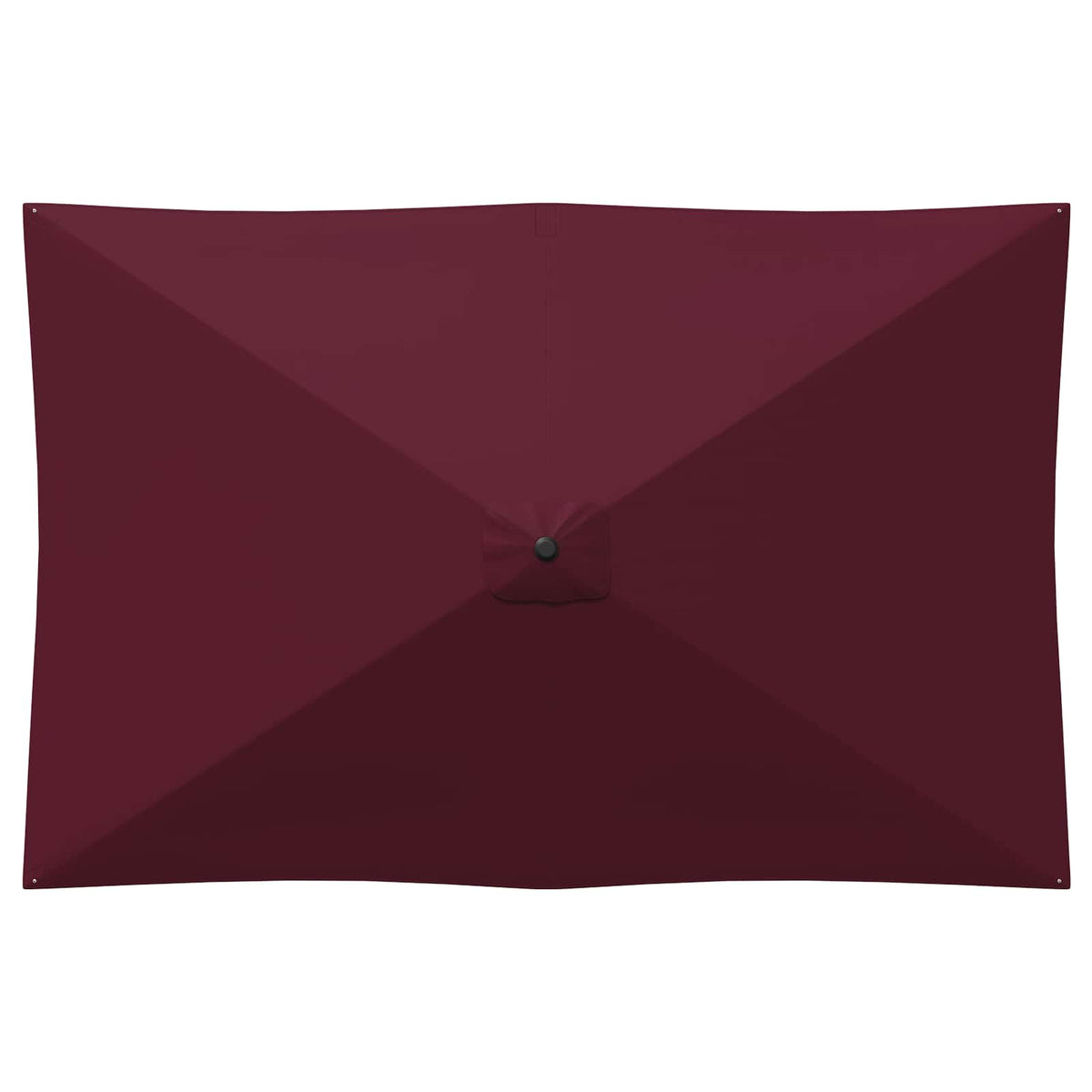 Haveparasol med base 200 x 300 cm Polyester Rektangulær