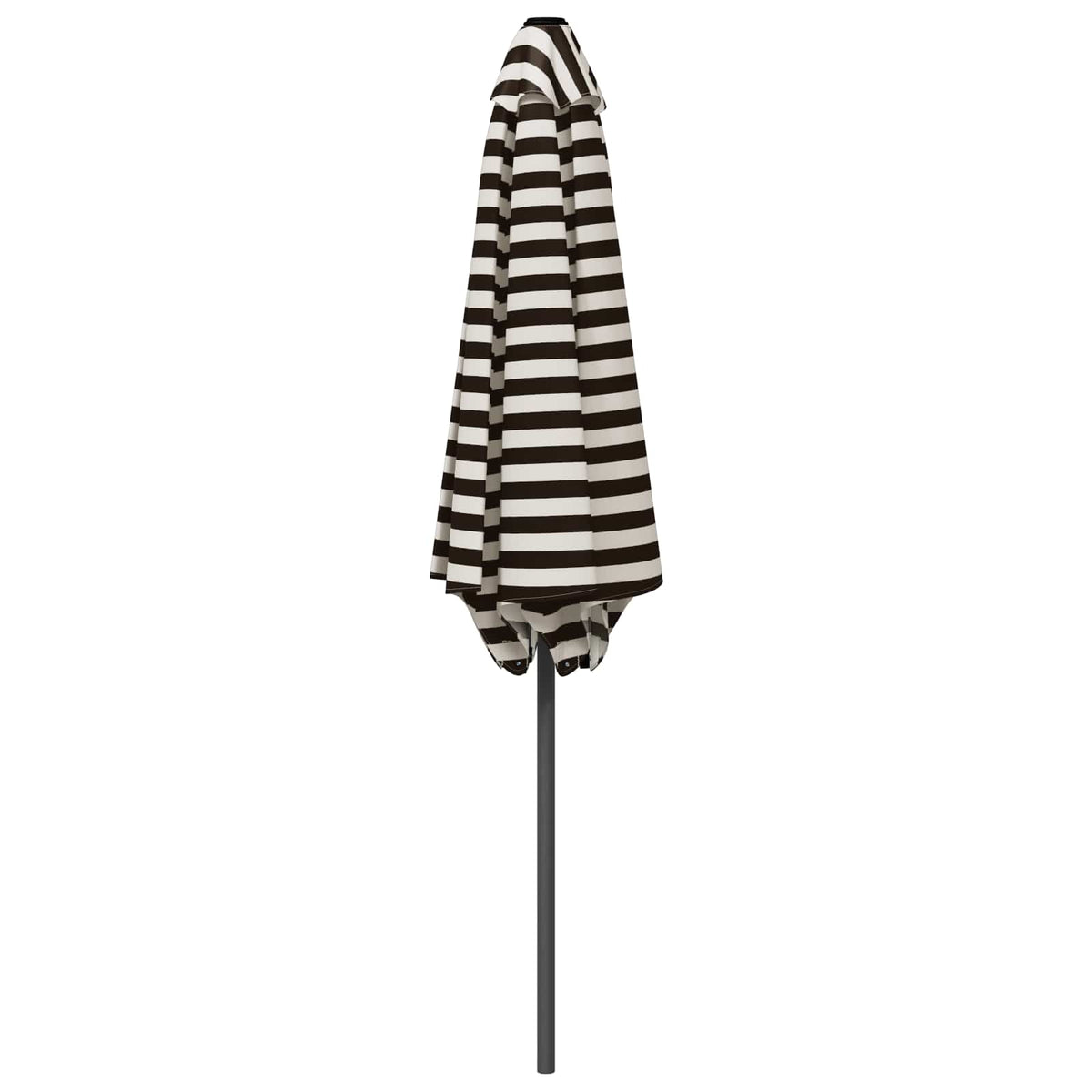 Haveparasol med base 230 x 230 cm Polyester Rektangulær