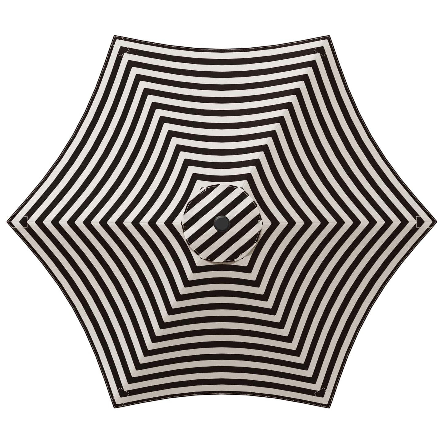 Haveparasol med base 230 x 230 cm Polyester Rektangulær