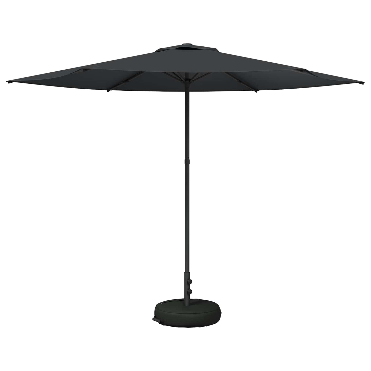 Haveparasol med base 300 x 300 cm Polyester Rektangulær