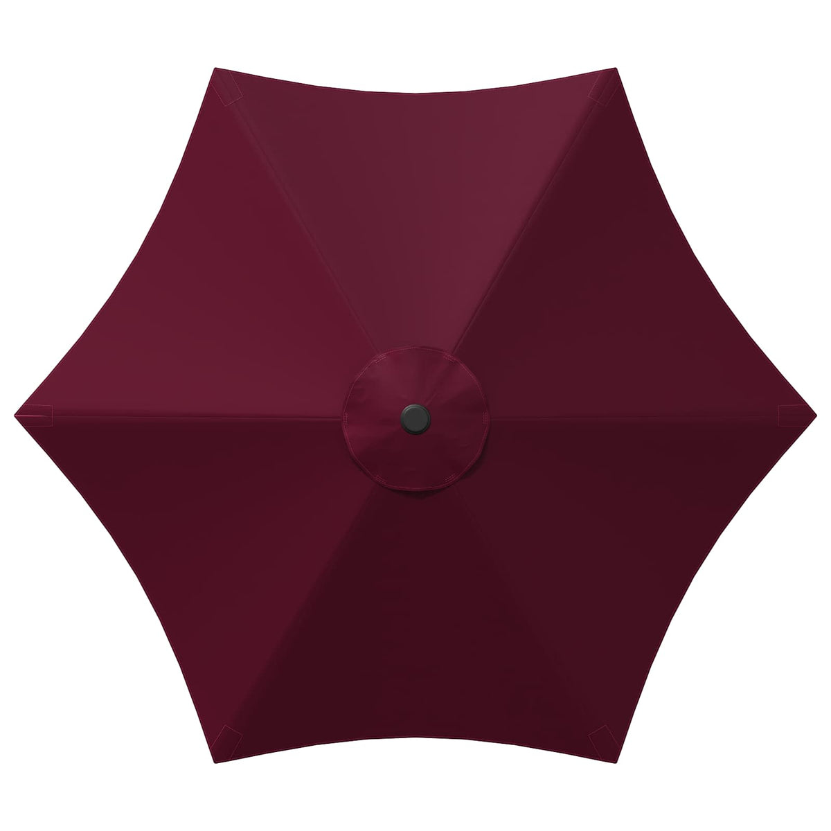 Haveparasol med base 300 x 300 cm Polyester Rektangulær