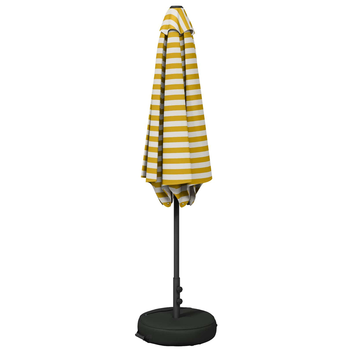 Haveparasol med base 300 x 300 cm Polyester Rektangulær