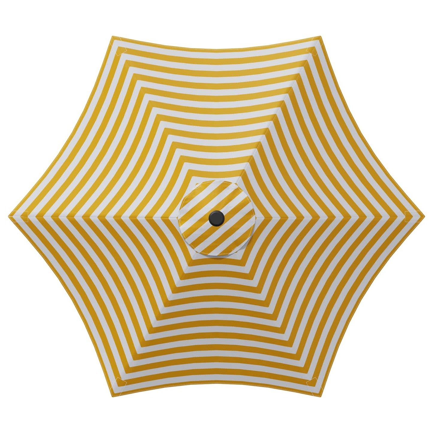 Haveparasol med base 300 x 300 cm Polyester Rektangulær