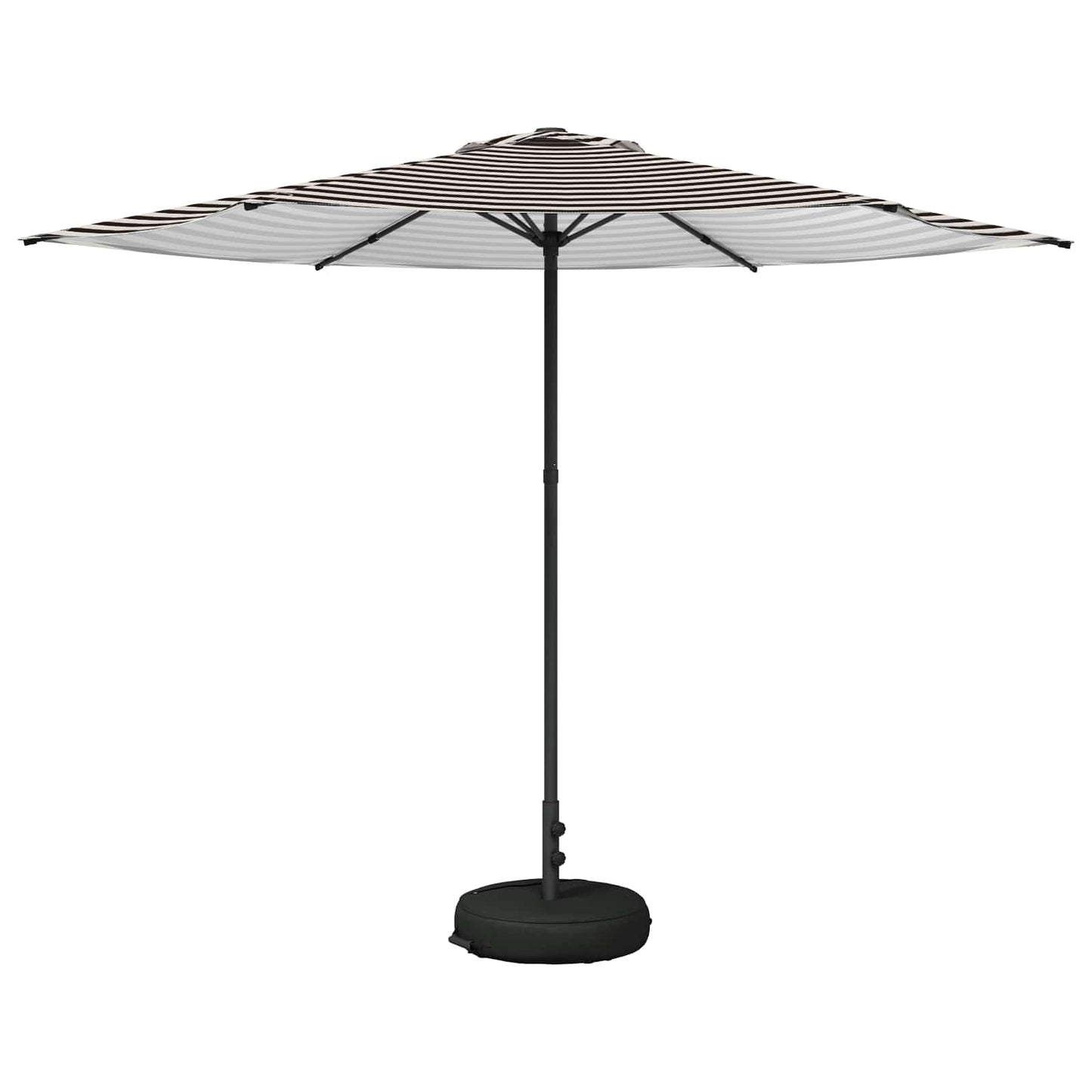 Haveparasol med base 300 x 300 cm Polyester Rektangulær