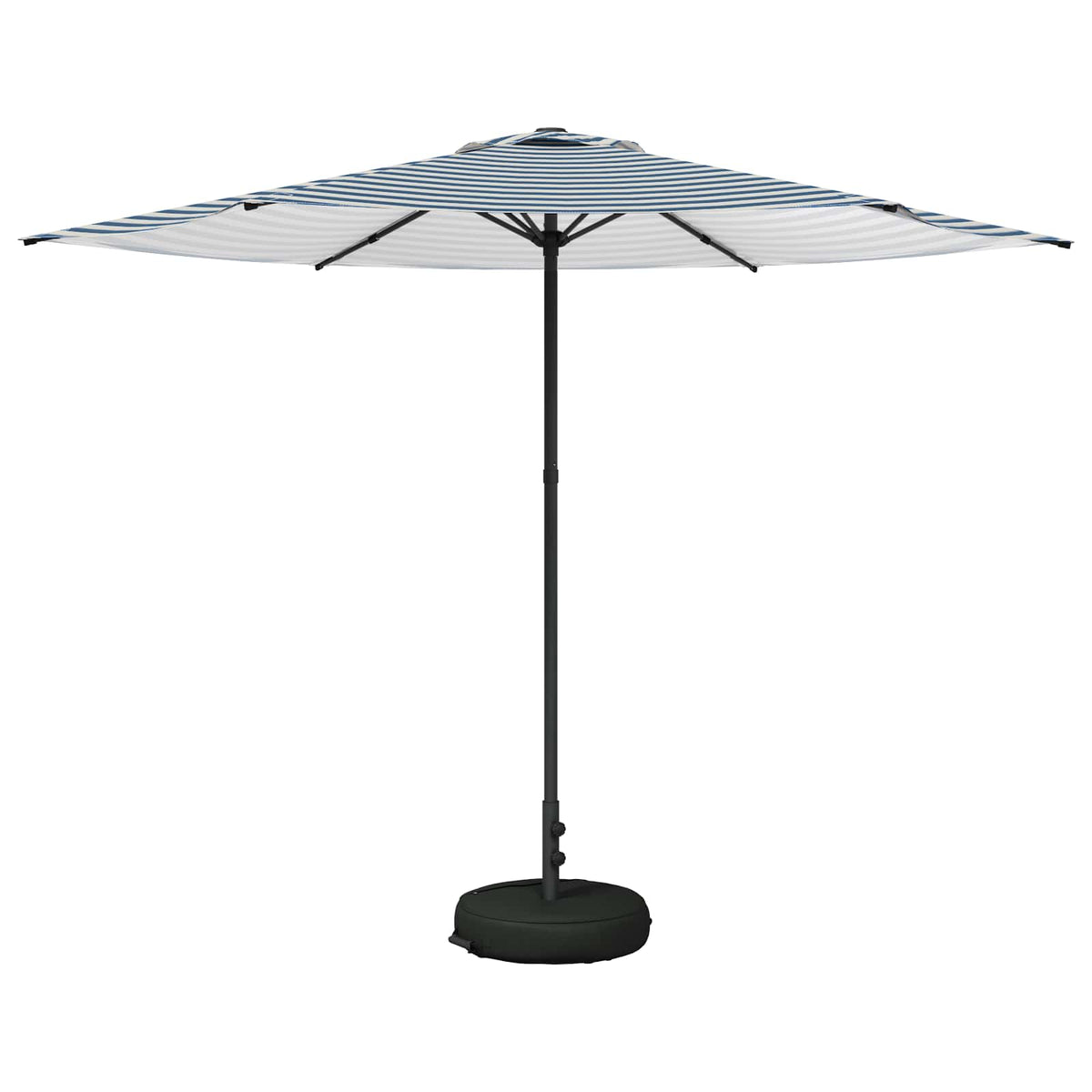 Haveparasol med base 300 x 300 cm Polyester Rektangulær