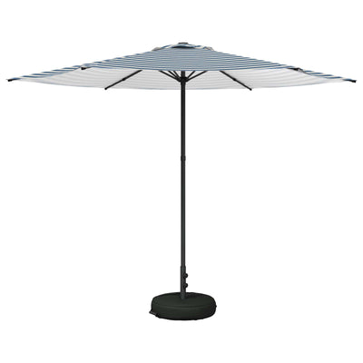 Haveparasol med base 300 x 300 cm Polyester Rektangulær