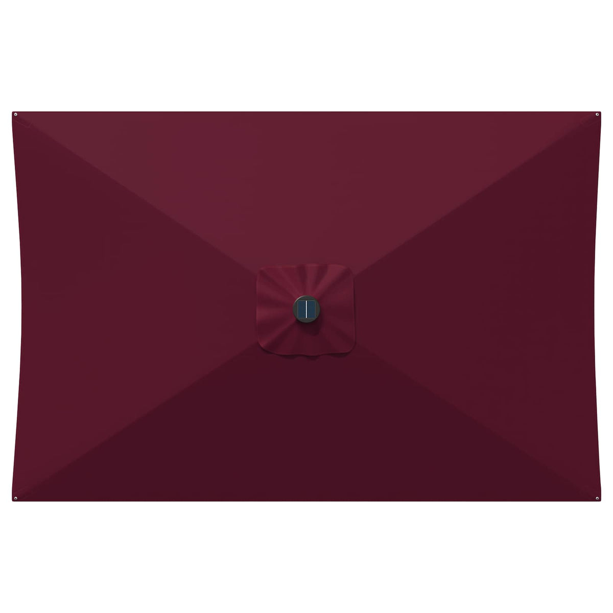 Haveparasol med LED lys og fod 200 x 300 cm Polyester