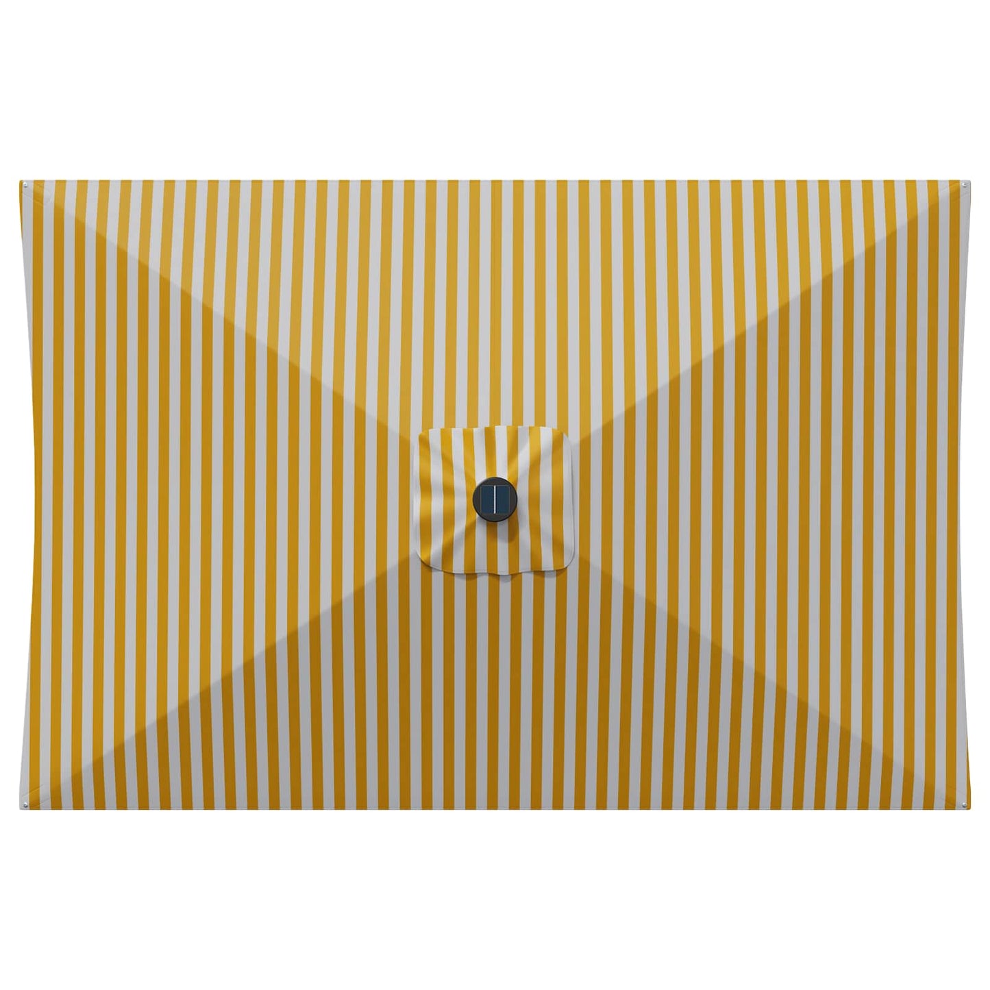 Haveparasol med LED lys og fod 200 x 300 cm Polyester