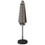 Haveparasol med LED lys og fod 270 x 270 cm Polyester