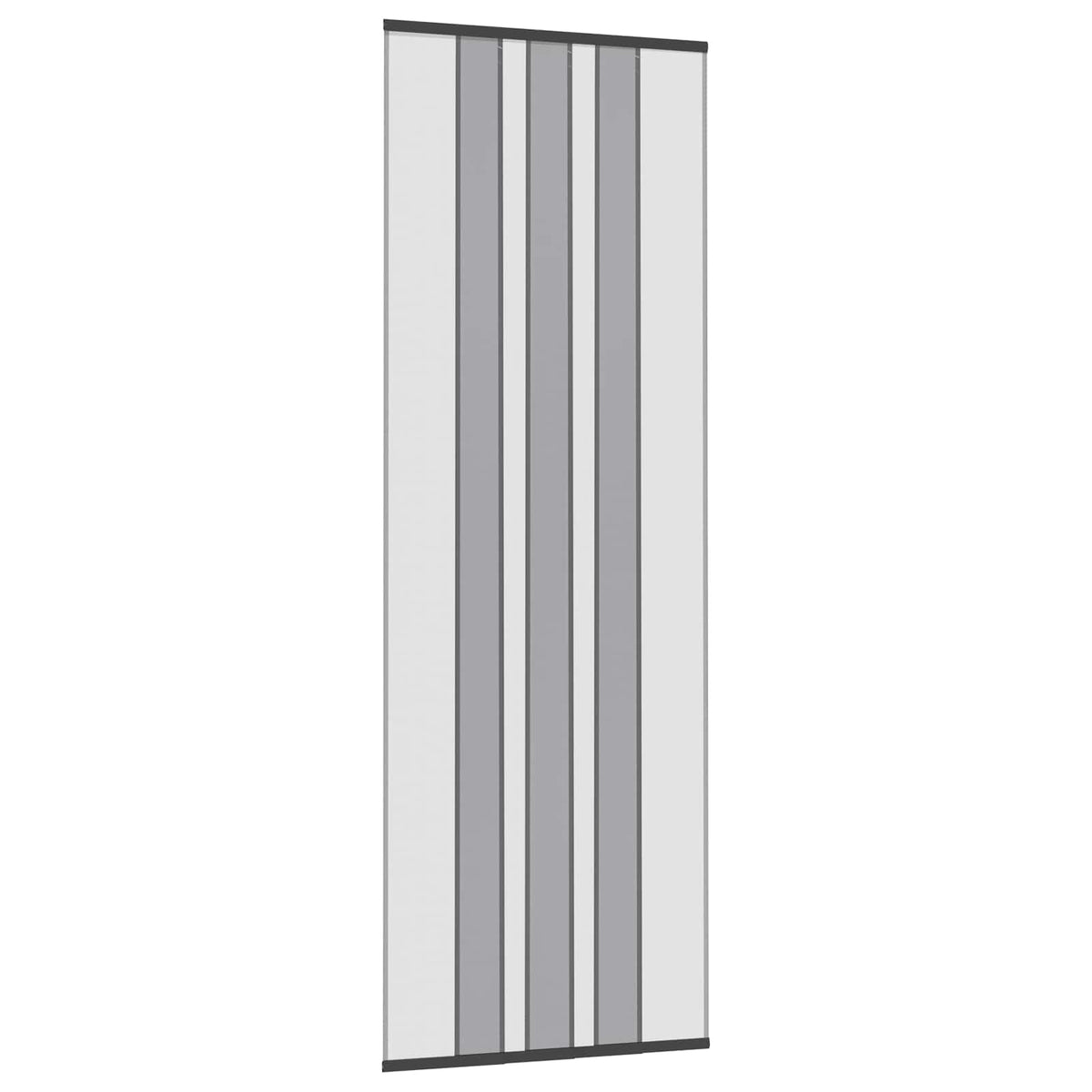 Insektdørskærm med netforhæng Sort 80 x 220 cm Polyester