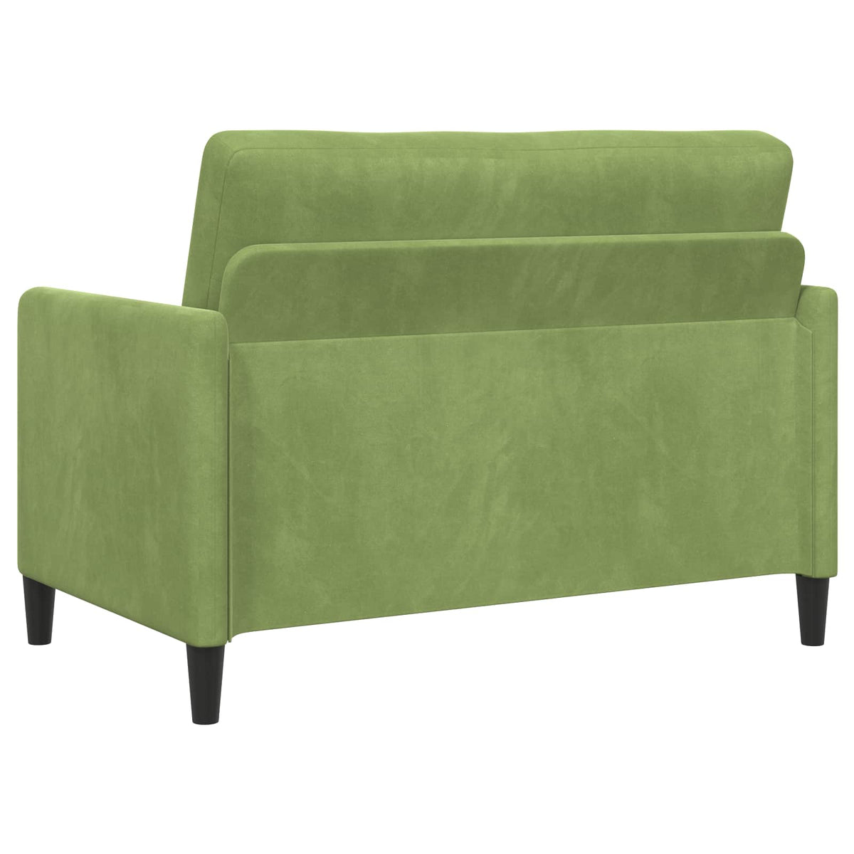 Sofa med opbevaring Lys grøn 122 x 78 x 87 cm Polyester
