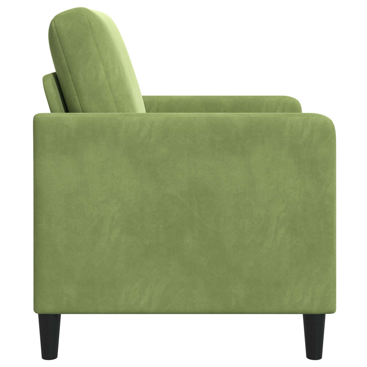 Sofa med opbevaring Lys grøn 122 x 78 x 87 cm Polyester