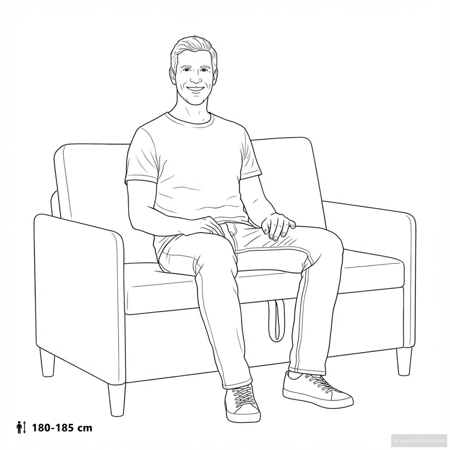 Sofa med opbevaring Lys grøn 122 x 78 x 87 cm Polyester
