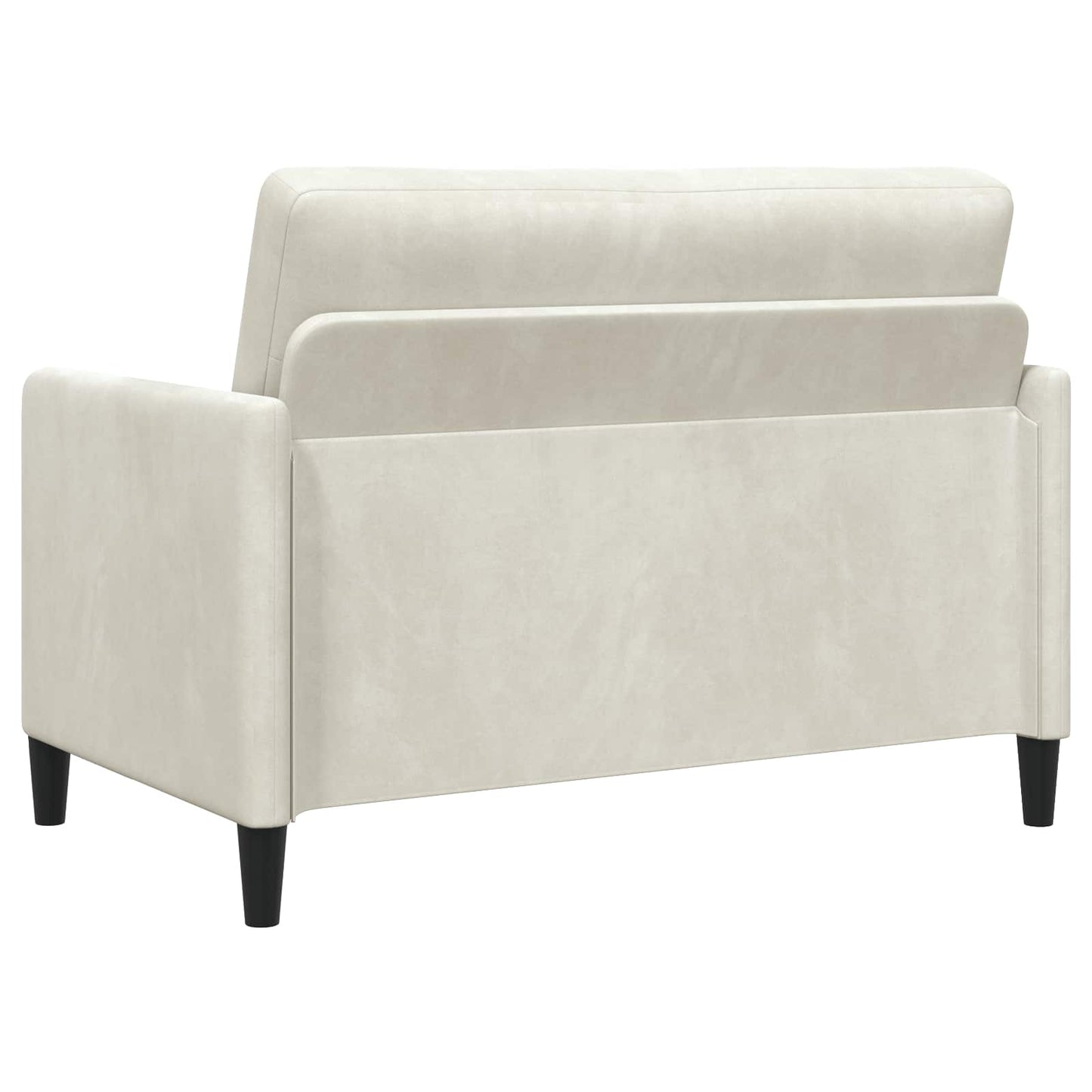 Sofa med opbevaring Cremefarvet 122 x 78 x 87 cm Polyester