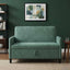 Sofa med opbevaring Havgrøn 122 x 78 x 87 cm Polyester