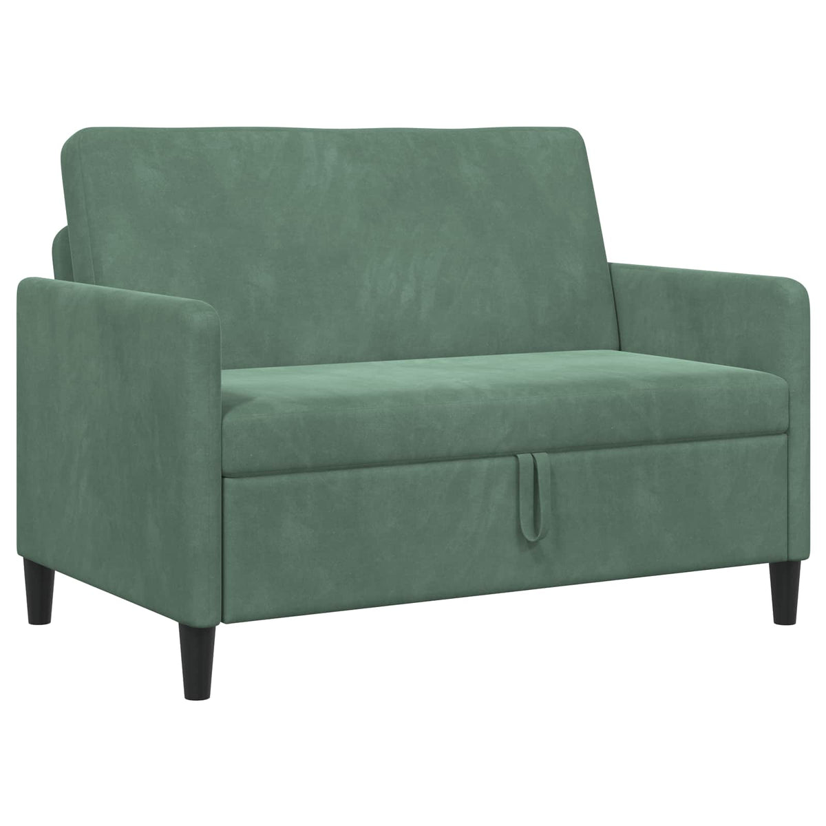 Sofa med opbevaring Havgrøn 122 x 78 x 87 cm Polyester
