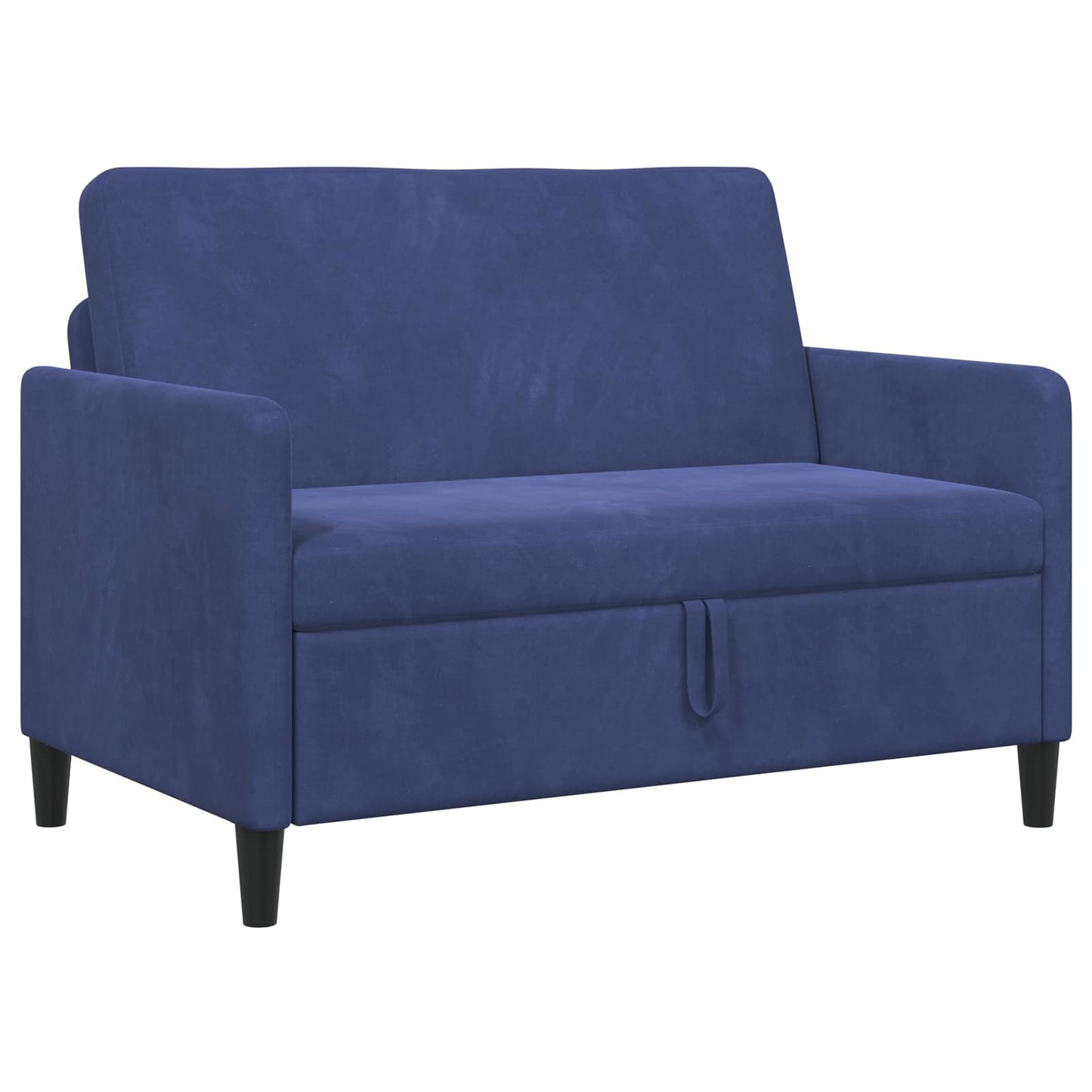 Sofa med opbevaring Politi blå 122 x 78 x 87 cm Polyester