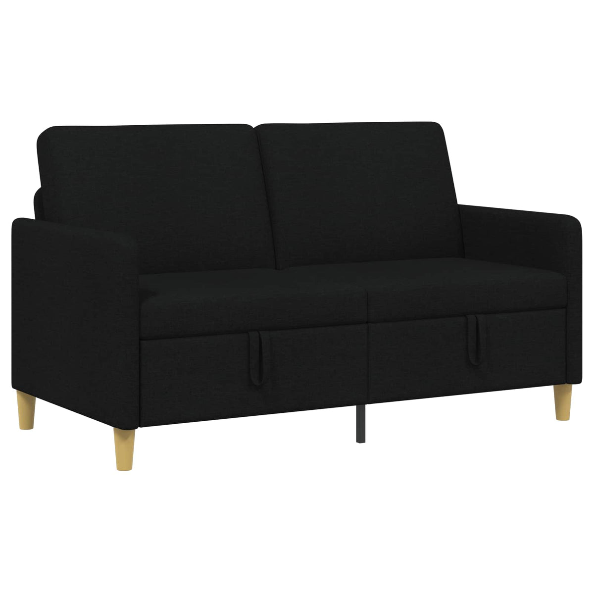 Sofa med opbevaring Sort 152 x 78 x 87 cm Polyester