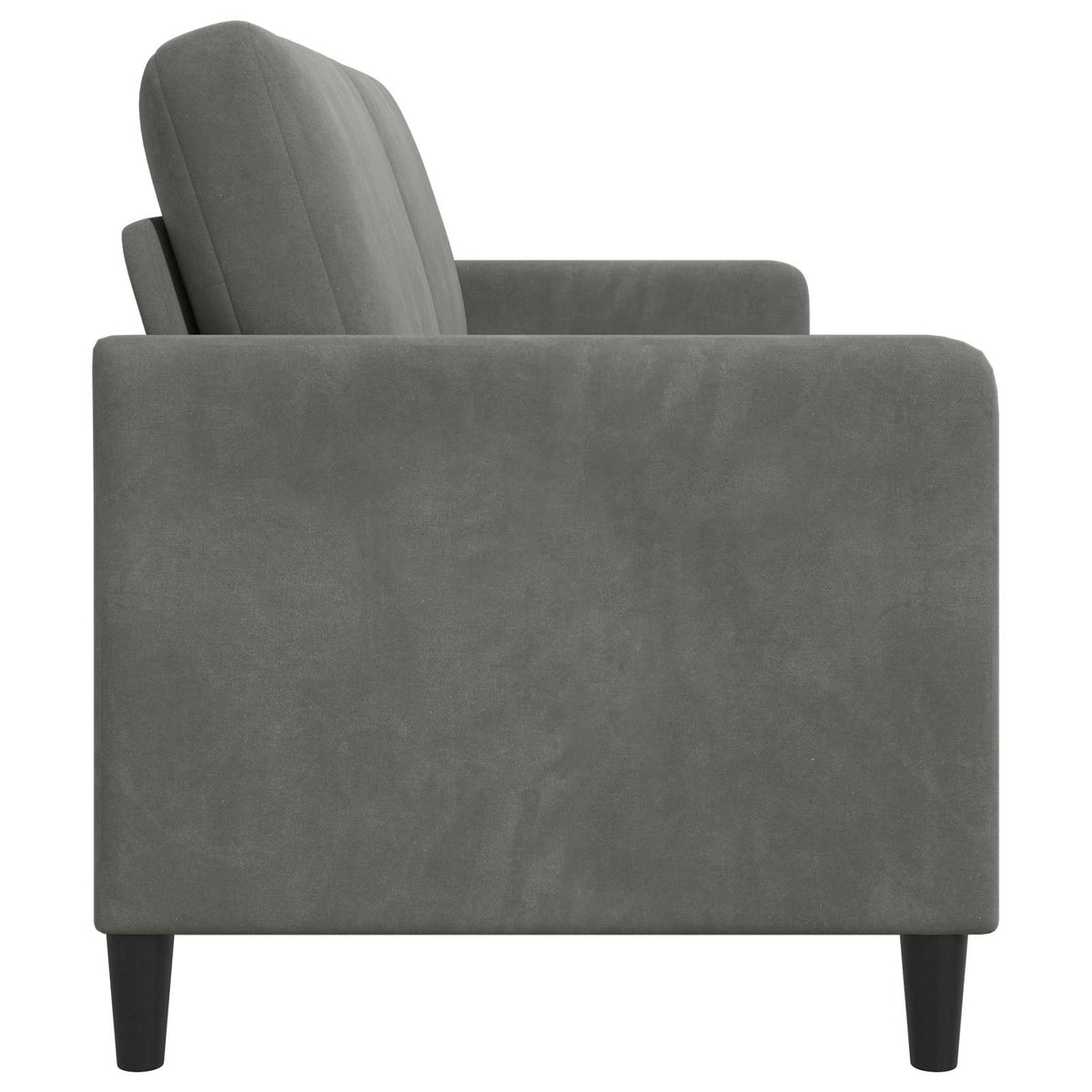 Sofa med opbevaring Mørkegrå 152 x 78 x 87 cm Polyester
