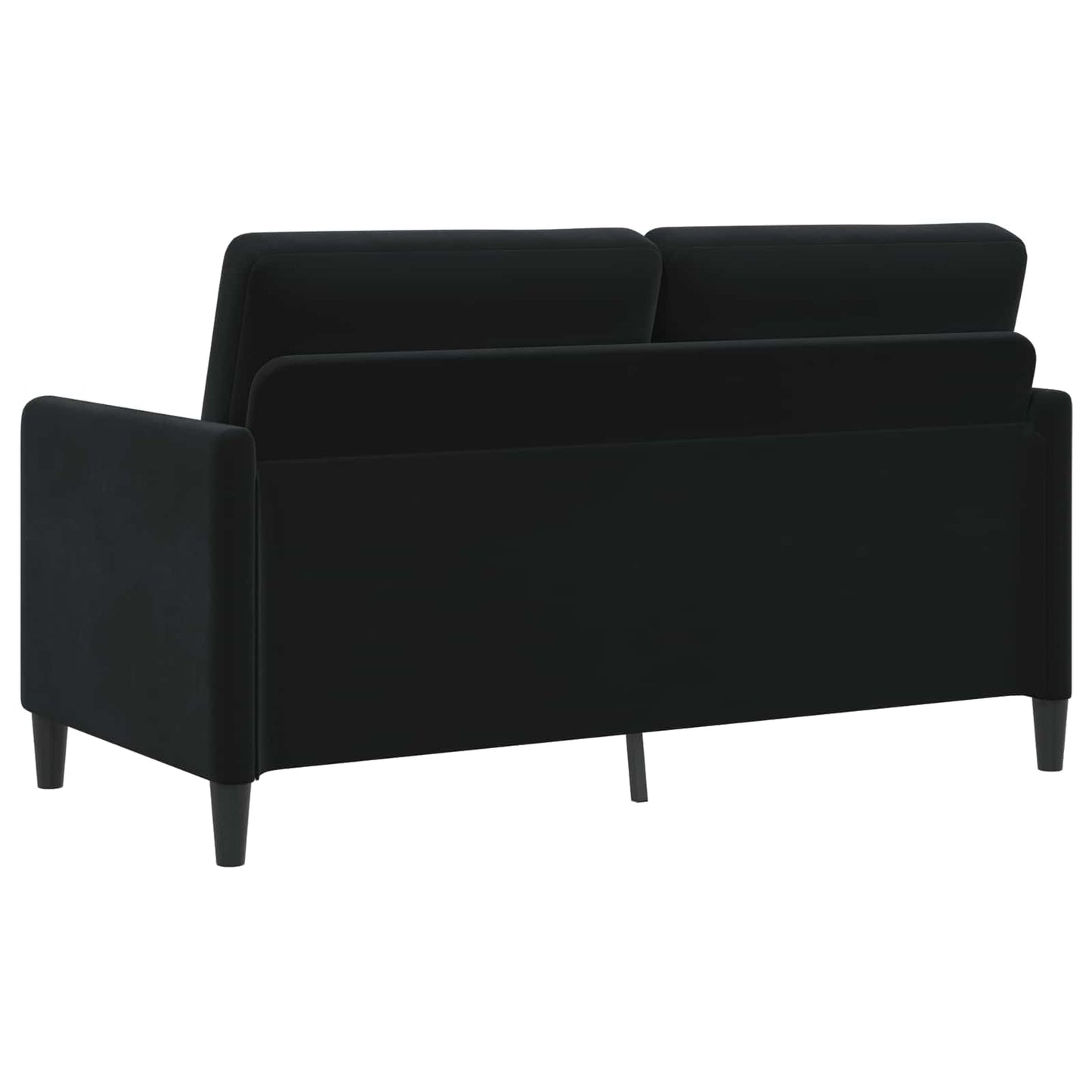 Sofa med opbevaring Sort 152 x 78 x 87 cm Polyester