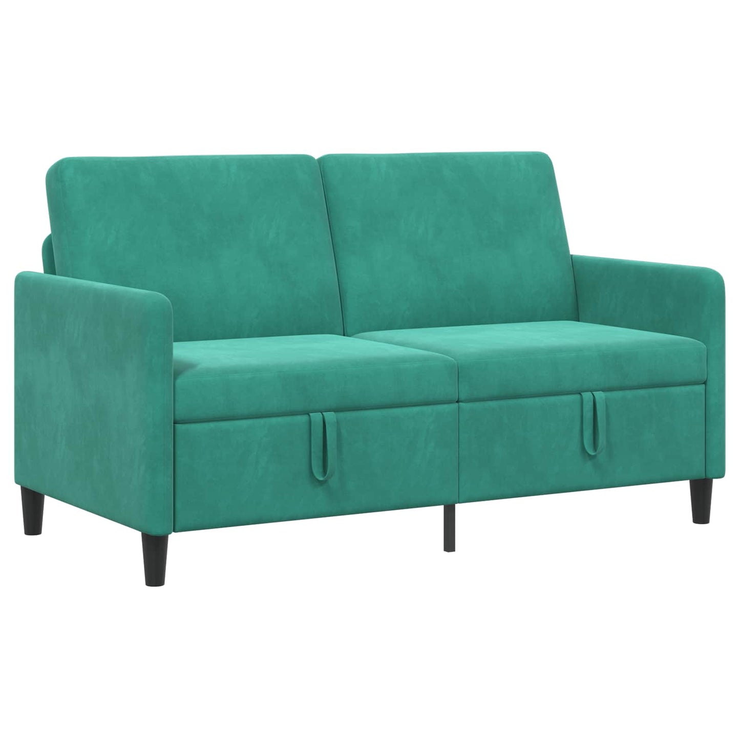 Sofa med opbevaring Turkis 152 x 78 x 87 cm Polyester