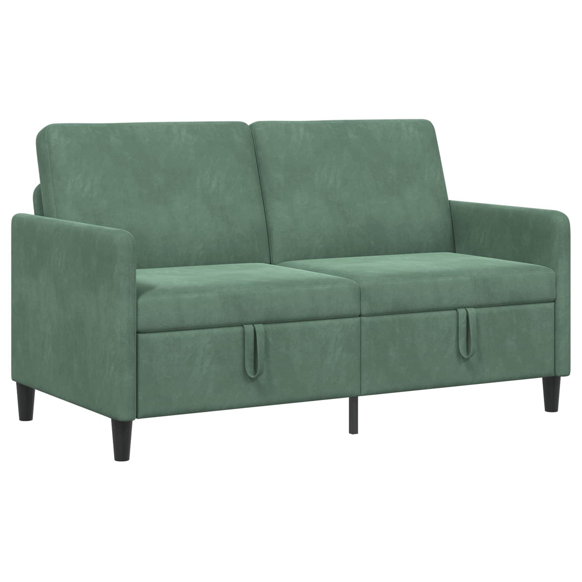 Sofa med opbevaring Havgrøn 152 x 78 x 87 cm Polyester