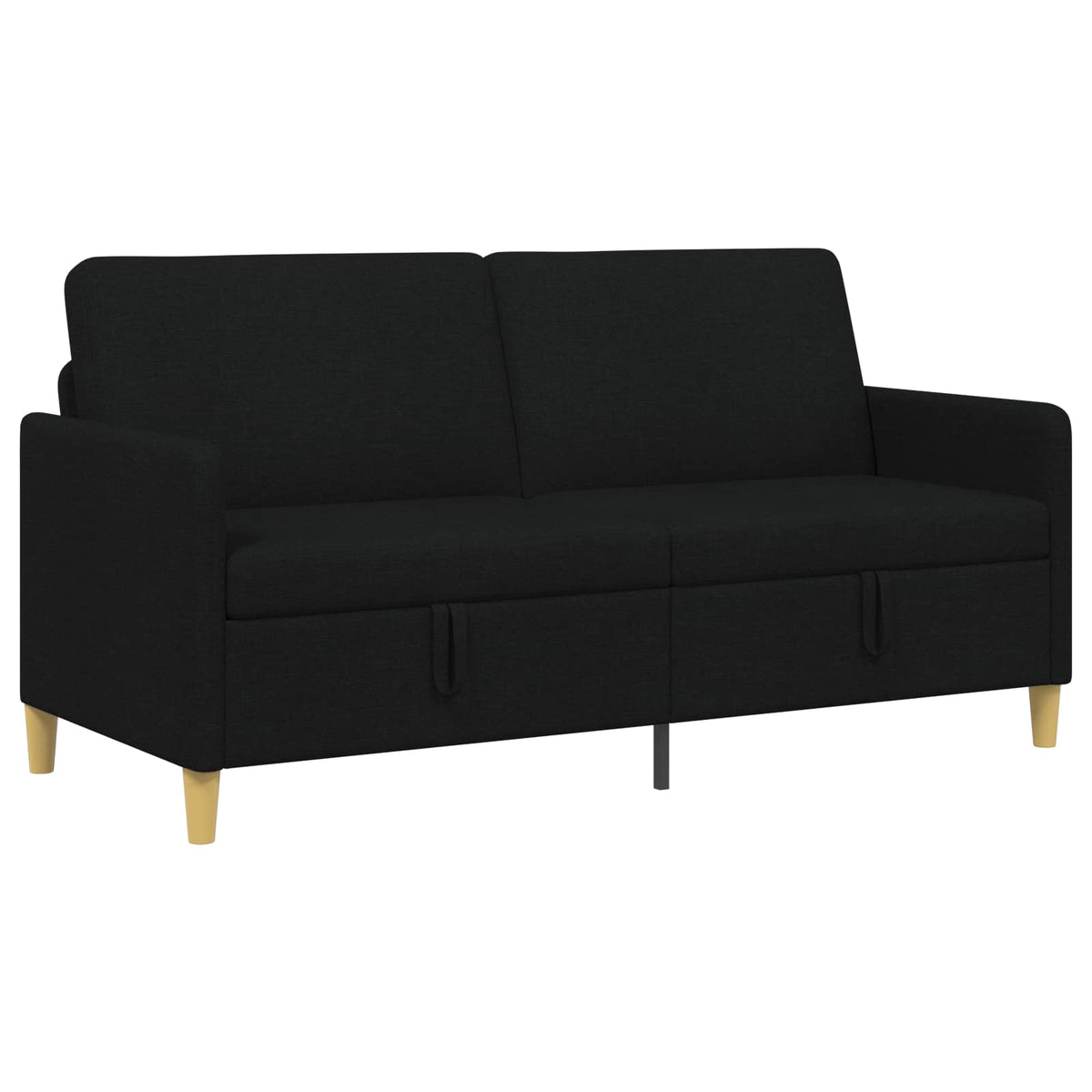 Sofa med opbevaring Sort 172 x 78 x 87 cm Polyester