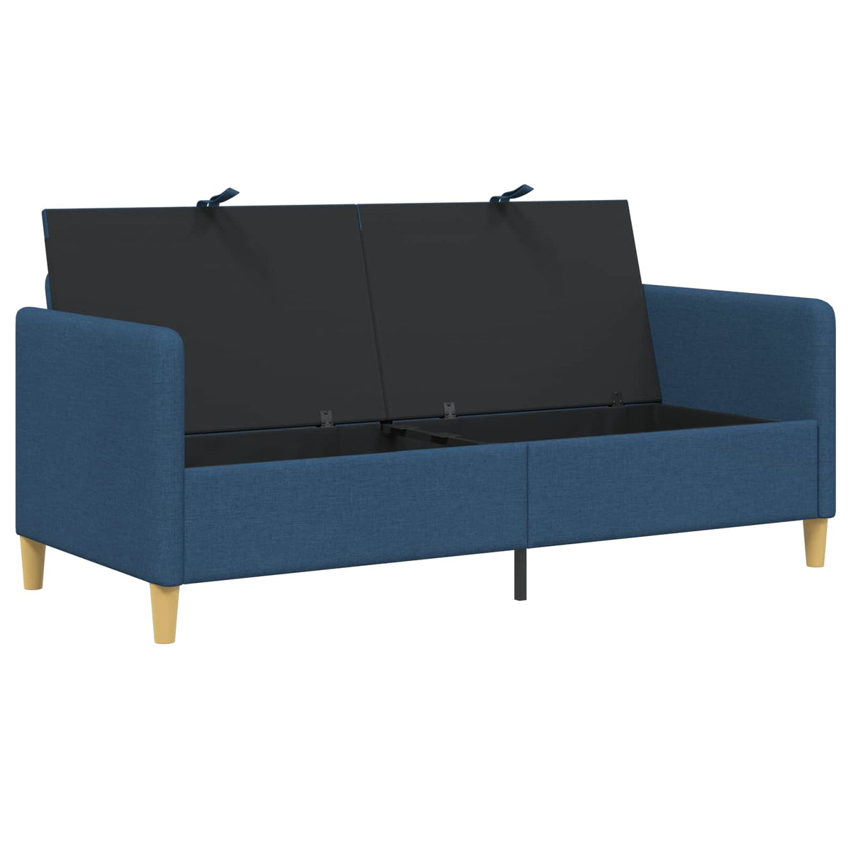 Sofa med opbevaring Blå 172 x 78 x 87 cm Polyester
