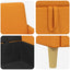 Sofa med opbevaring Mørk Gul 172 x 78 x 87 cm Polyester