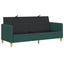 Sofa med opbevaring Mørkegrøn 192 x 78 x 87 cm Polyester