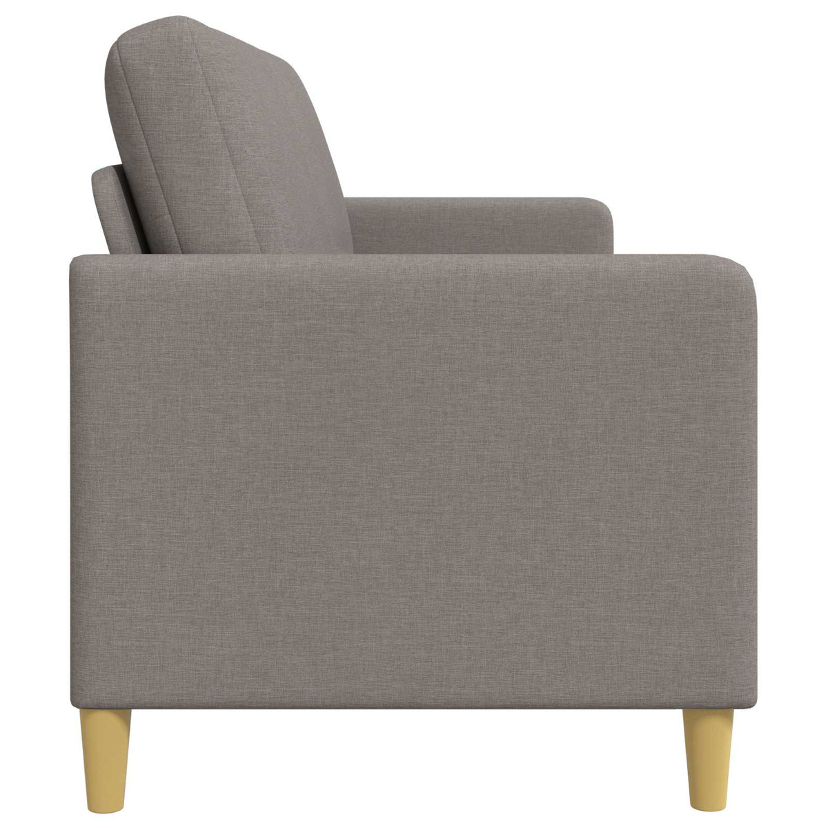 Sofa med opbevaring Gråbrun 192 x 78 x 87 cm Polyester