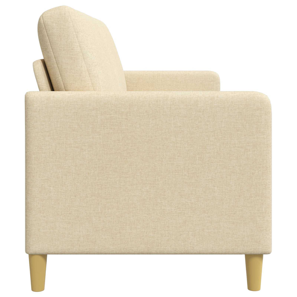 Sofa med opbevaring Cremefarvet 192 x 78 x 87 cm Polyester