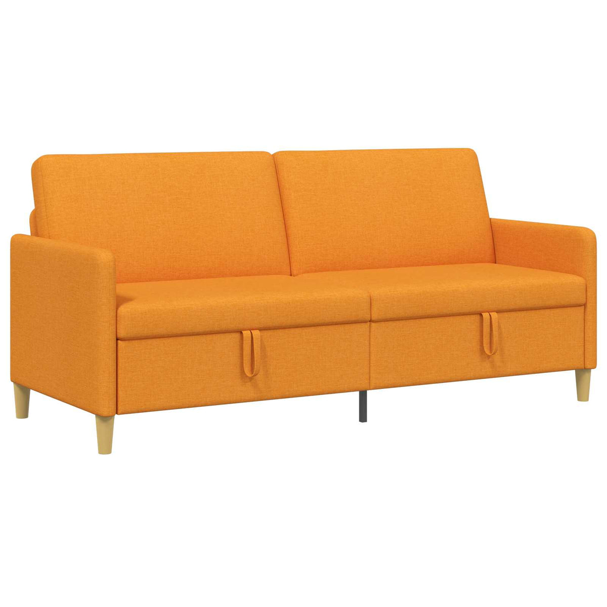 Sofa med opbevaring Mørk Gul 192 x 78 x 87 cm Polyester