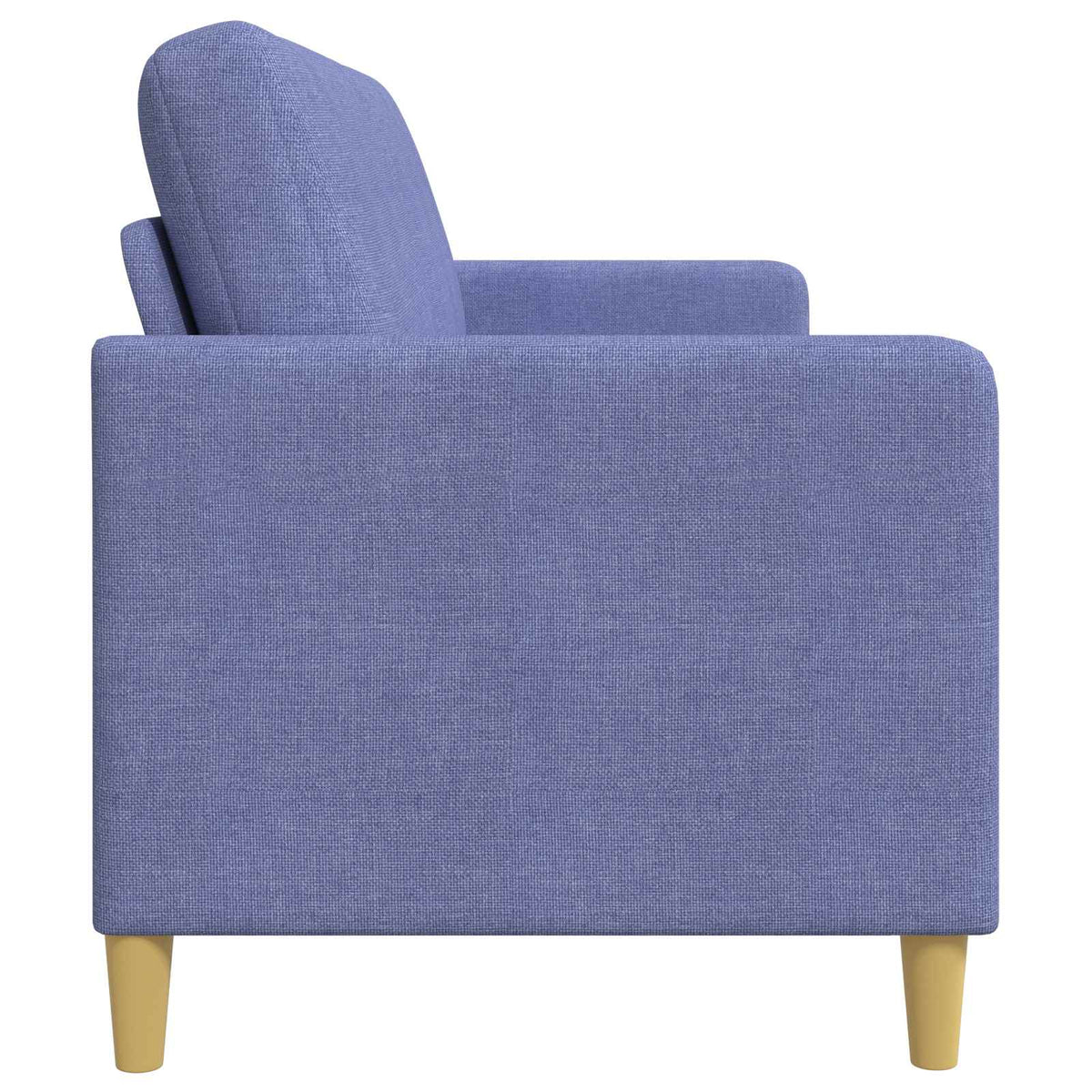 Sofa med opbevaring Jeans blå 192 x 78 x 87 cm Polyester