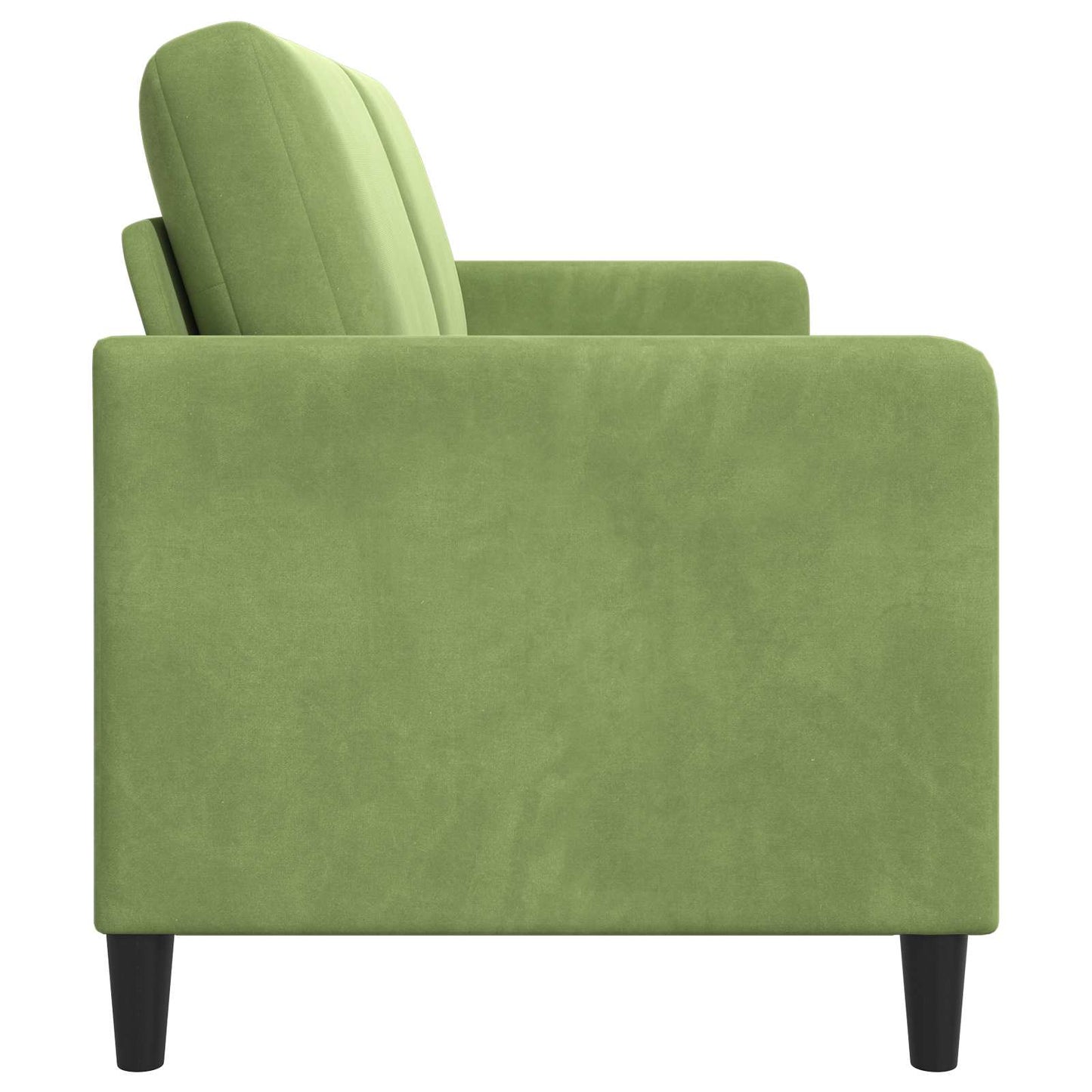 Sofa med opbevaring Lys grøn 192 x 78 x 87 cm Polyester