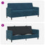 Sofa med opbevaring Blå 192 x 78 x 87 cm Polyester