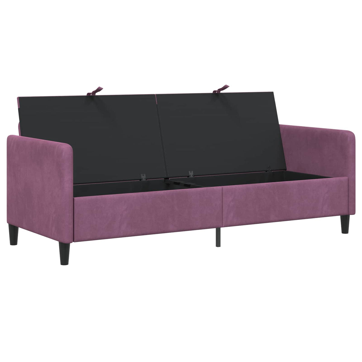 Sofa med opbevaring Lilla 192 x 78 x 87 cm Polyester