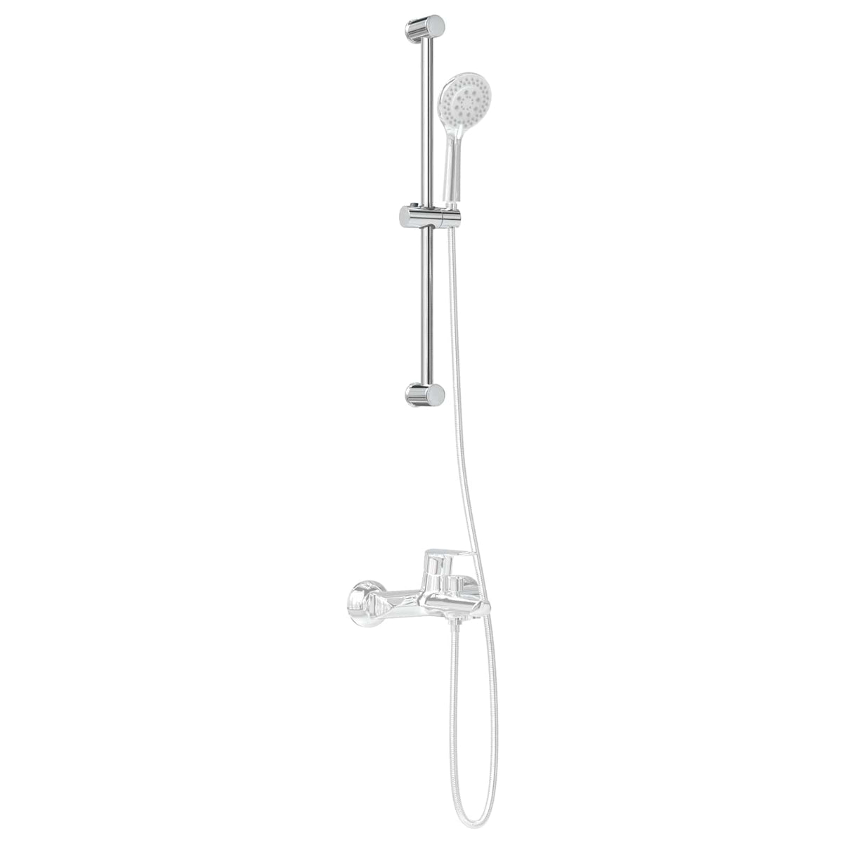 Brusehovedholder Krom 70 cm Rustfrit stål
