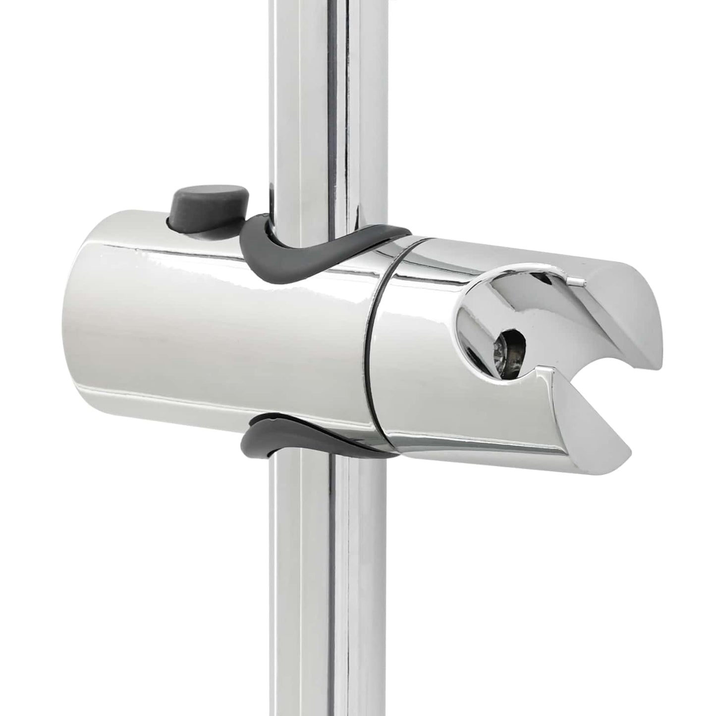 Brusehovedholder Krom 100 cm Rustfrit stål