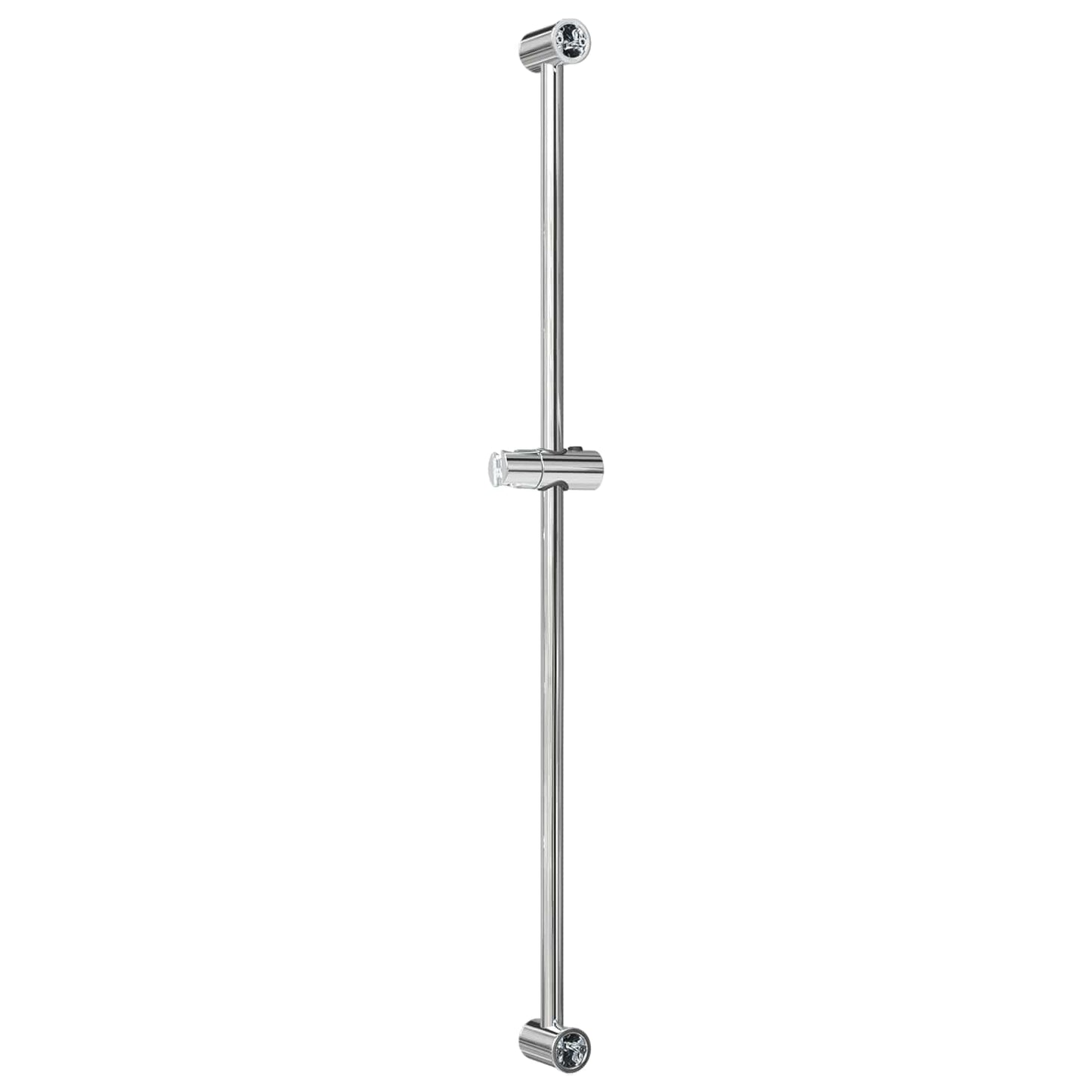 Brusehovedholder Krom 100 cm Rustfrit stål