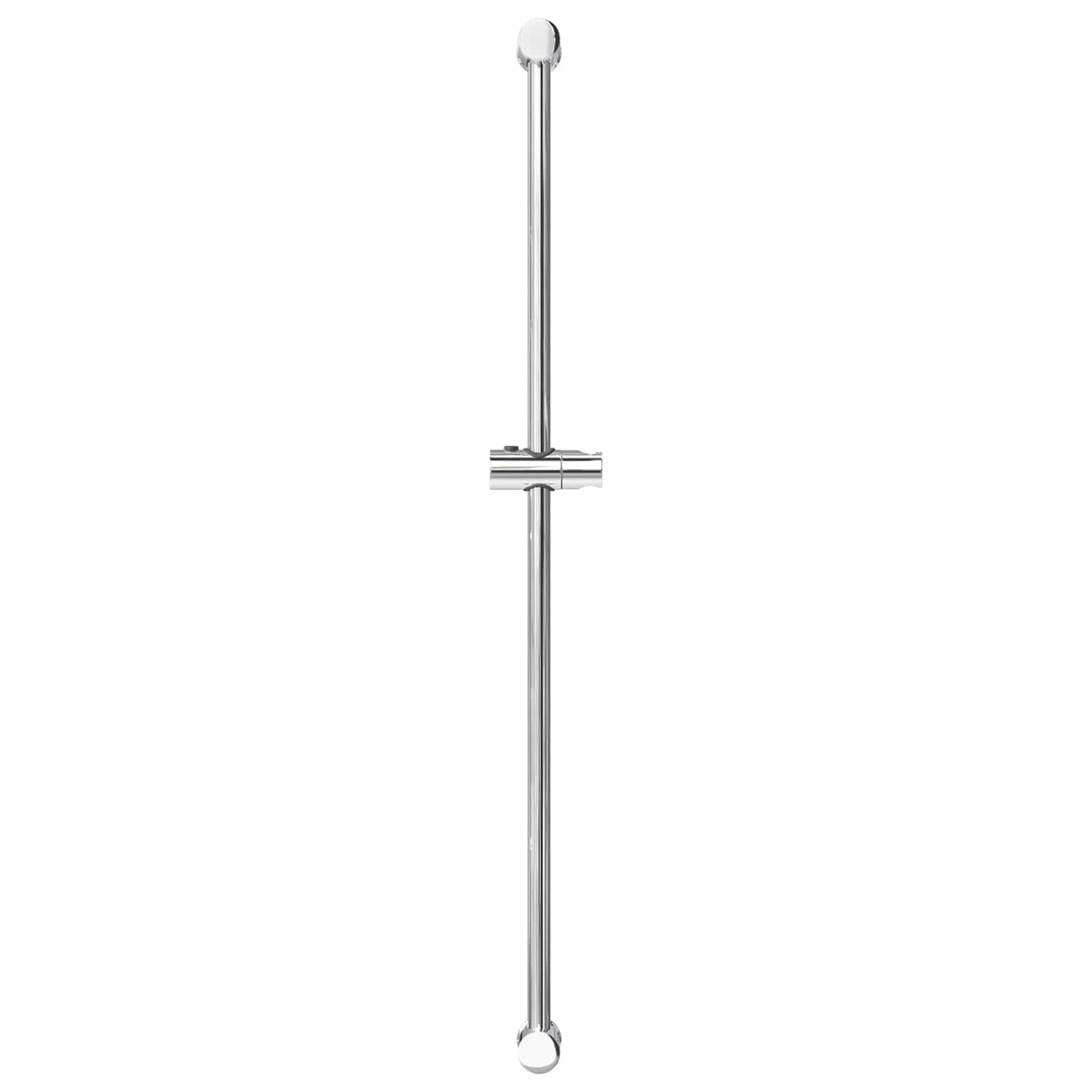 Brusehovedholder Krom 100 cm Rustfrit stål