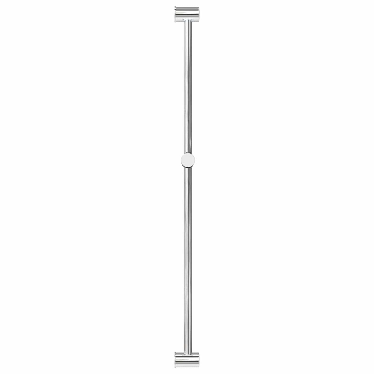 Brusehovedholder Krom 100 cm Rustfrit stål