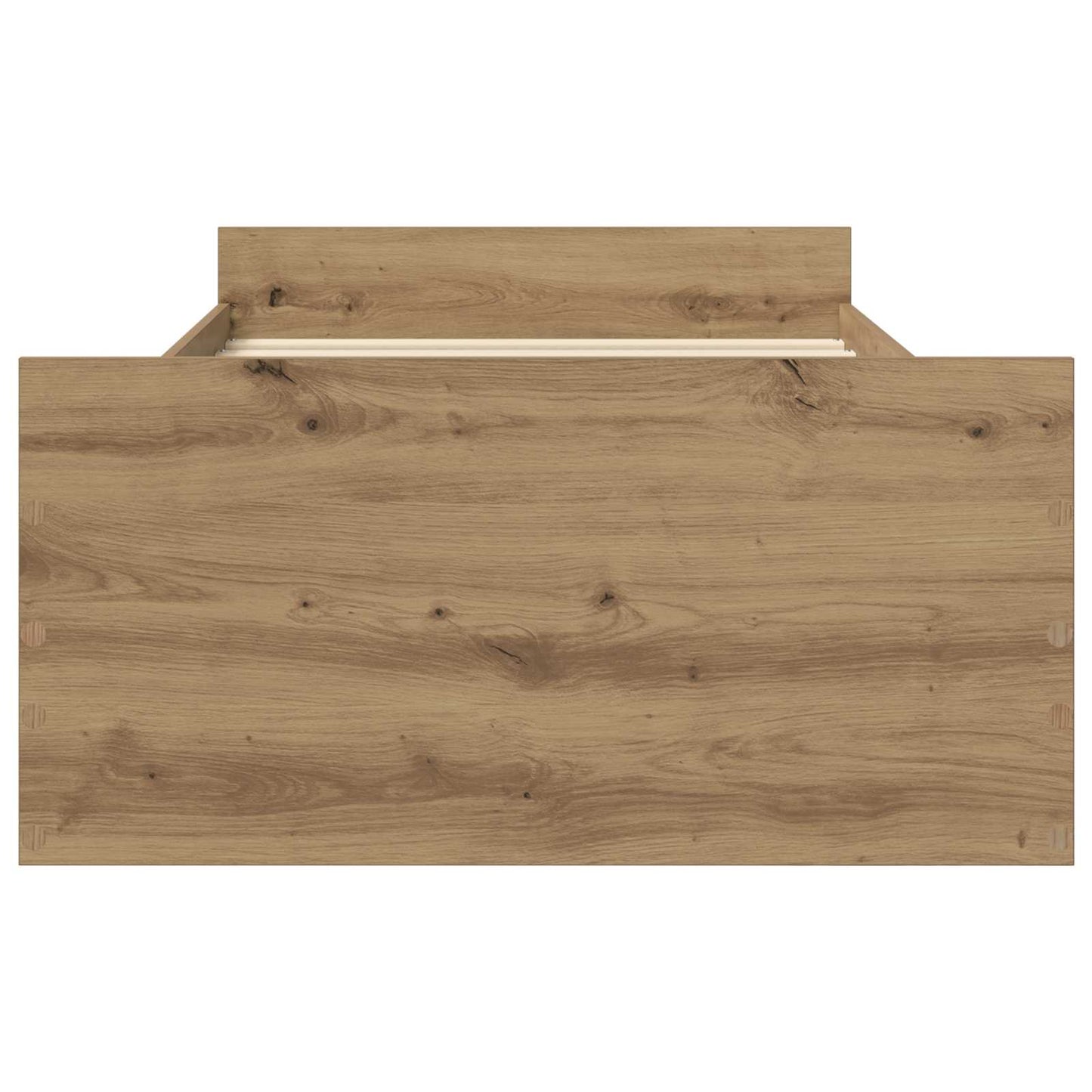 Sengestel med opbevaring Artisan-eg 80 x 200 cm Konstrueret træ