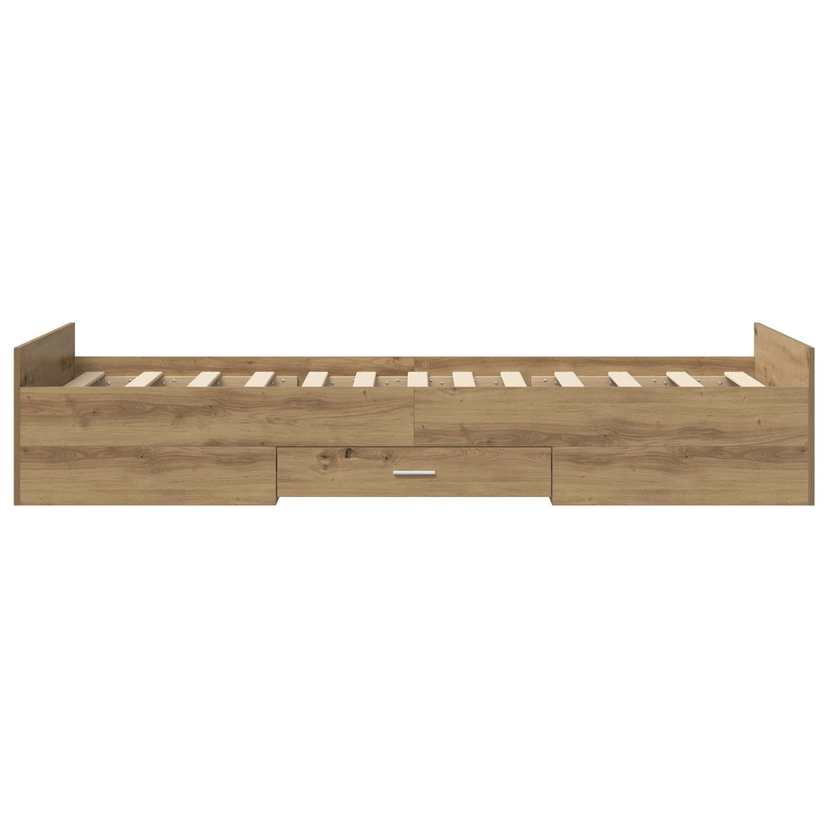Sengestel med opbevaring Artisan-eg 80 x 200 cm Konstrueret træ
