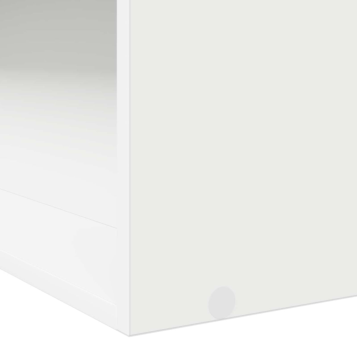Sengestel med opbevaring Hvid 80 x 200 cm Konstrueret træ