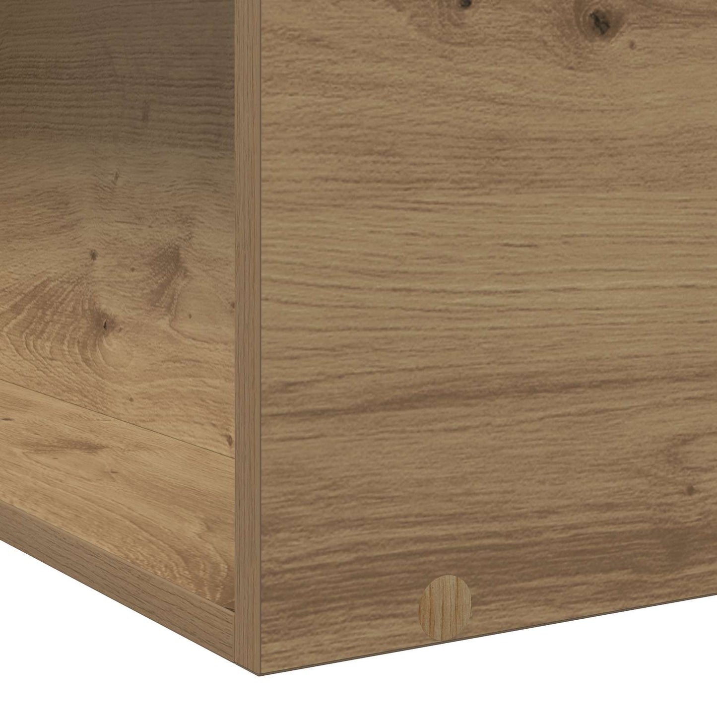 Sengestel med opbevaring Artisan-eg 80 x 200 cm Konstrueret træ