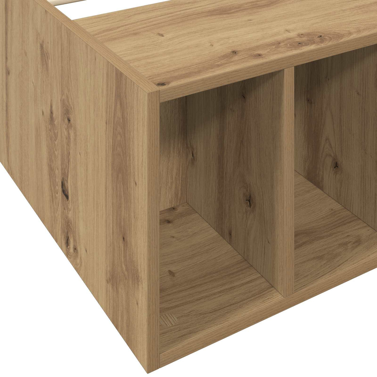 Sengestel med opbevaring Artisan-eg 80 x 200 cm Konstrueret træ