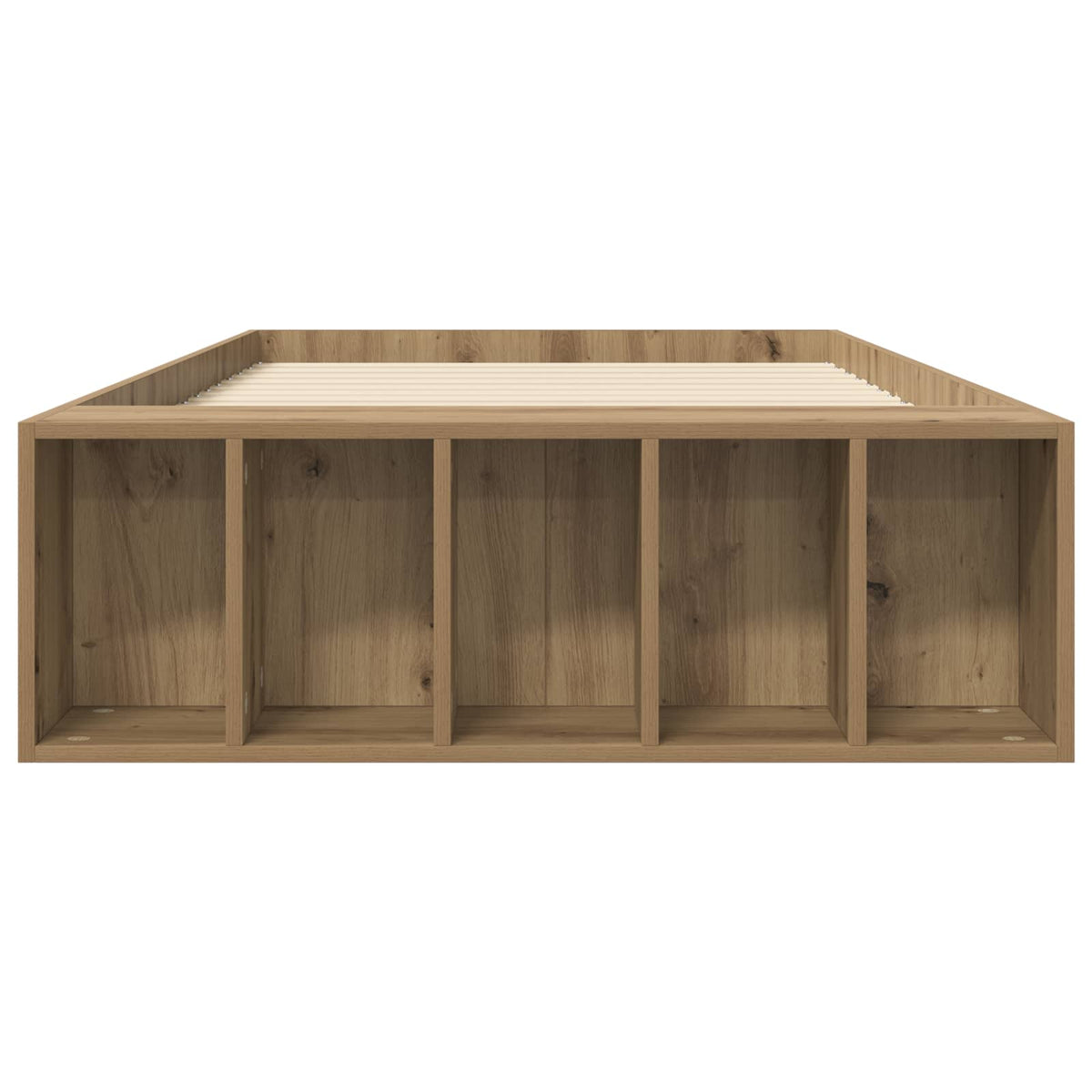 Sengestel med opbevaring Artisan-eg 80 x 200 cm Konstrueret træ